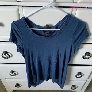 Size medium blue Vera Wang top!